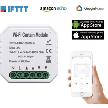 Wi-Fi przełącznik czasowy do żaluzji oświetlenia itp. [23010000752]